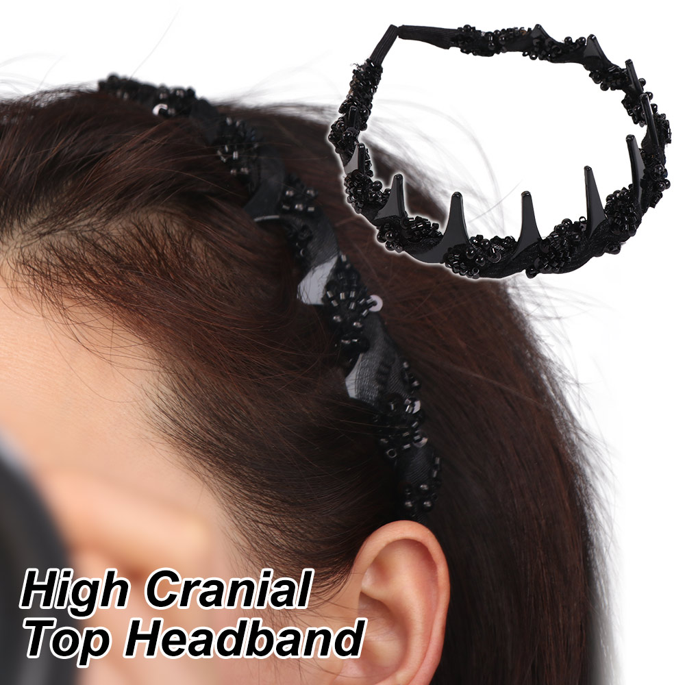 Korean Lifestyle - Diadema con diseño de ondas dentadas