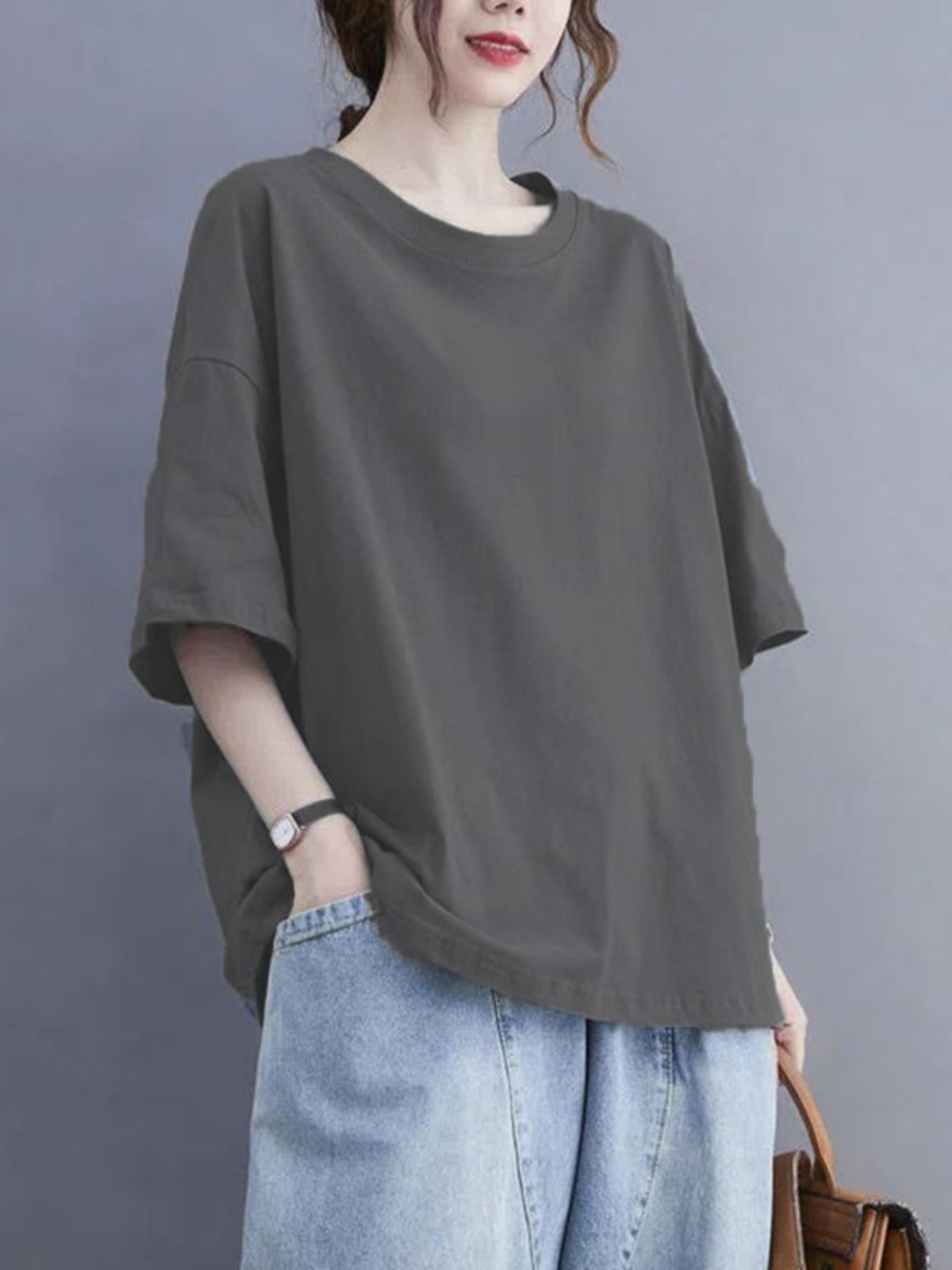 Camiseta de manga corta para m - Korean Lifestyle reseña y precio
