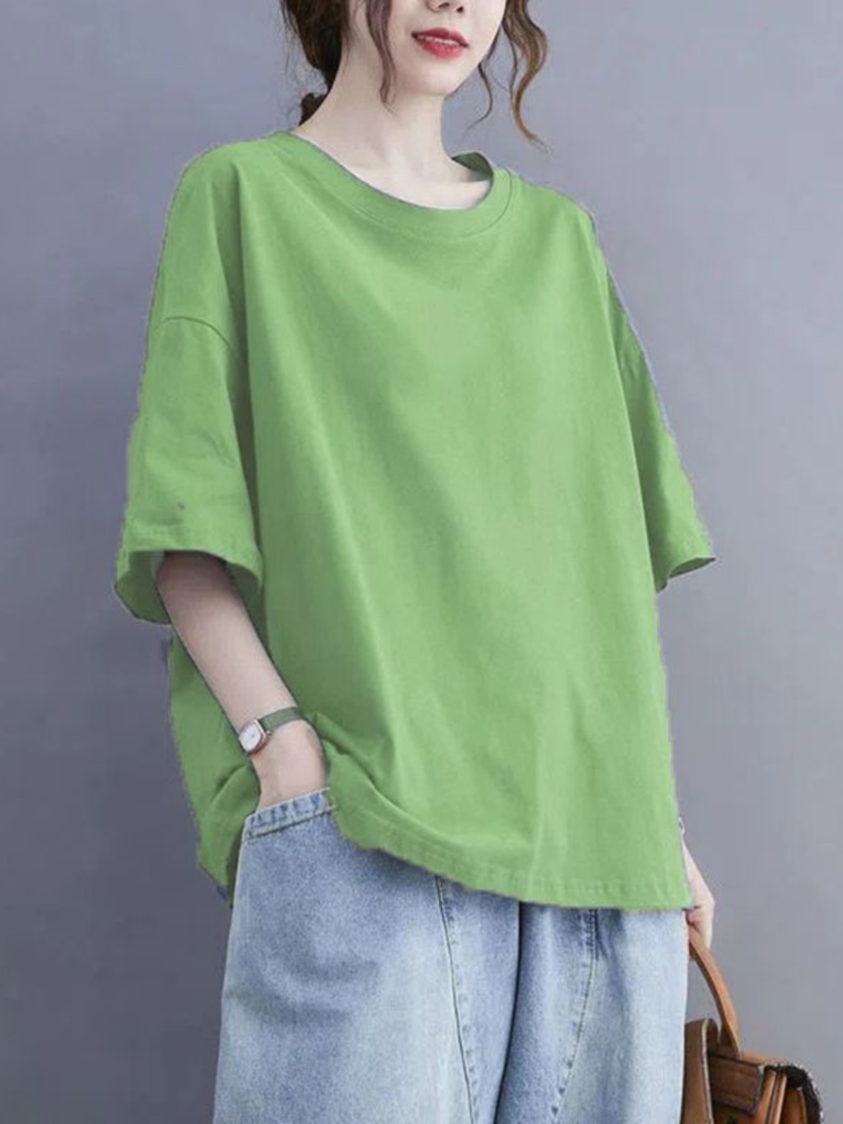 Camiseta de manga corta para m - Korean Lifestyle reseña y precio