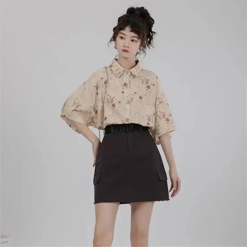 Camisas de pana para mujer, ca - Korean Lifestyle Student reseña y precio