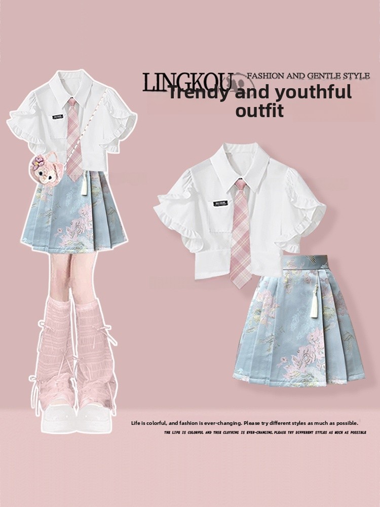 Conjunto elegante de verano pa - Korean Lifestyle reseña y precio