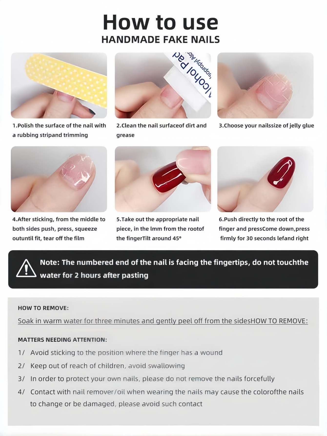 10 Uñas Postizas Largas Minima - Korean Daily Lifestyle reseña y precio