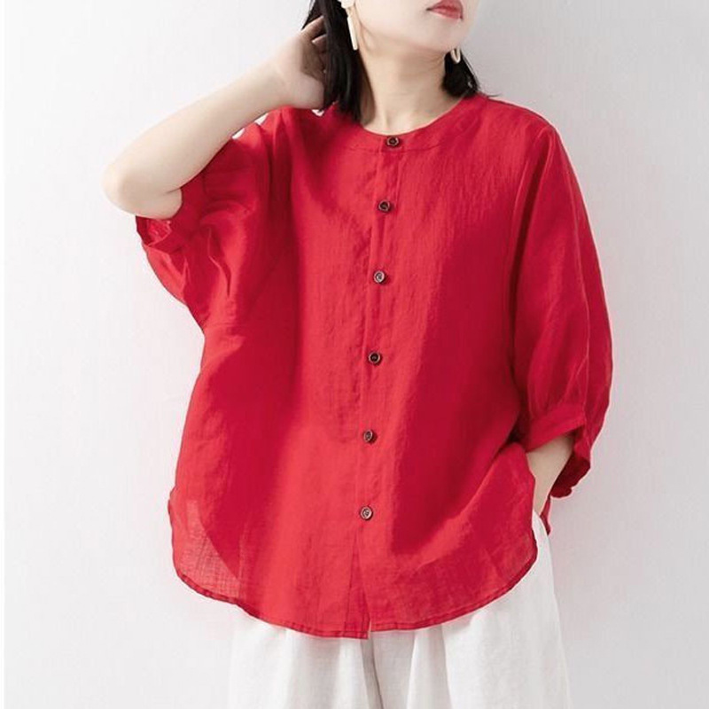 Camisa de algodón y lino para  - Korean Lifestyle reseña y precio