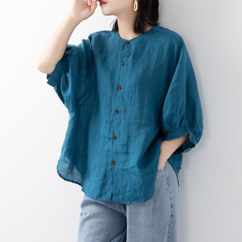 Camisa de algodón y lino para  - Korean Lifestyle reseña y precio
