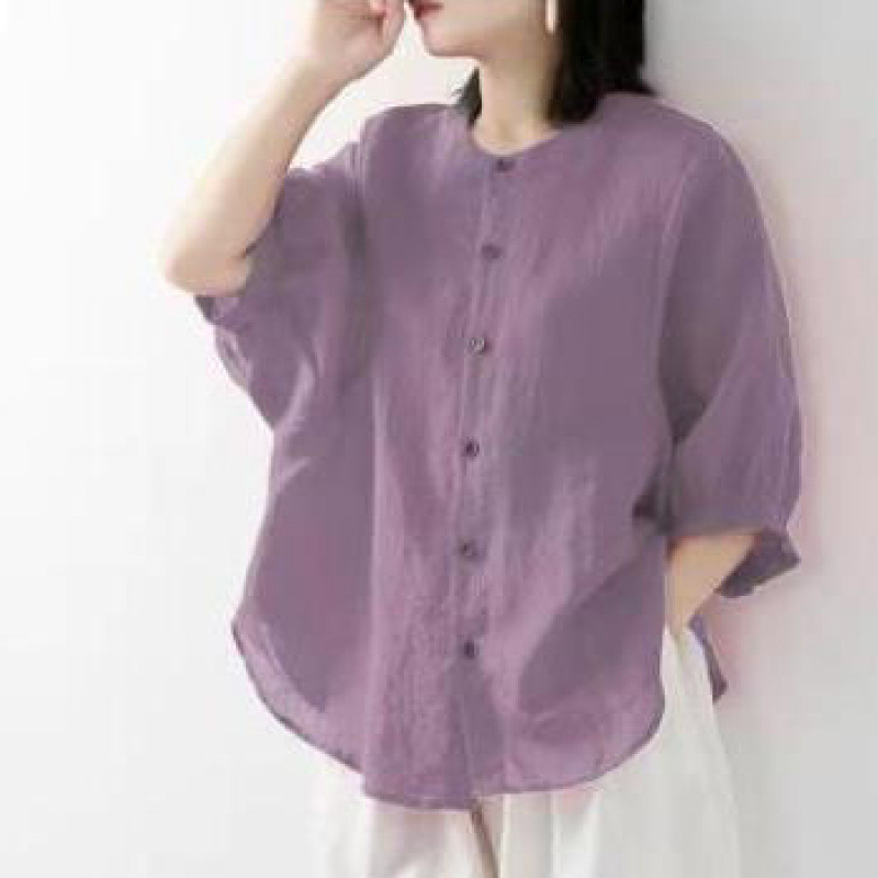 Camisa de algodón y lino para  - Korean Lifestyle reseña y precio